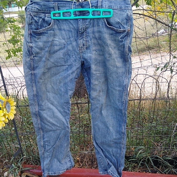 Wrangler Men's Light Blue Straight Jeans - Picture 1 of 9